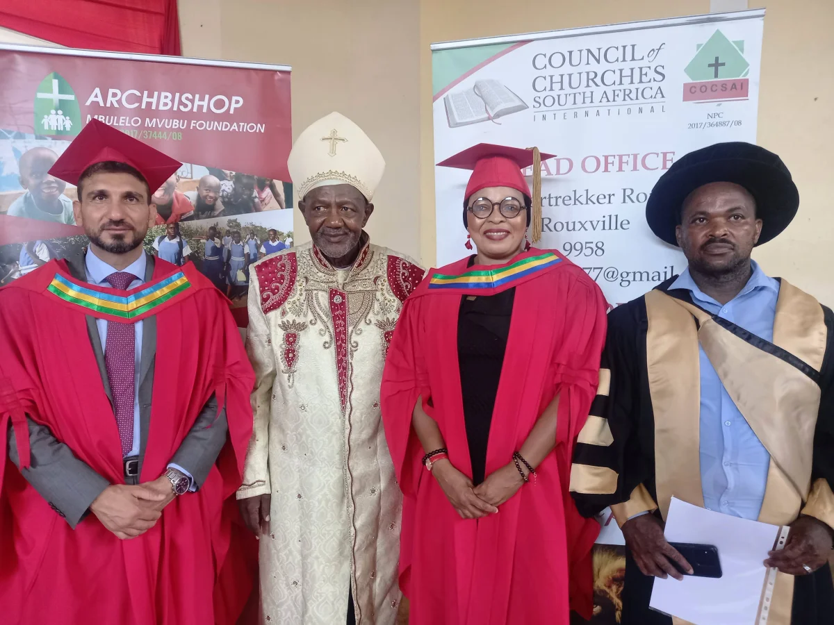 Council of Churches South Africa International community gathering